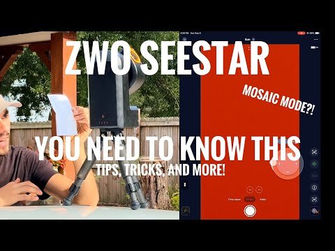 ZWO Seestar: The Updated Guide (Mosaic Mode)